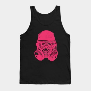 Gas mask skull Tank Top